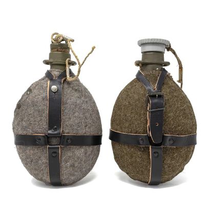 Czech Army Issue M60 Canteen w/Cork, , large